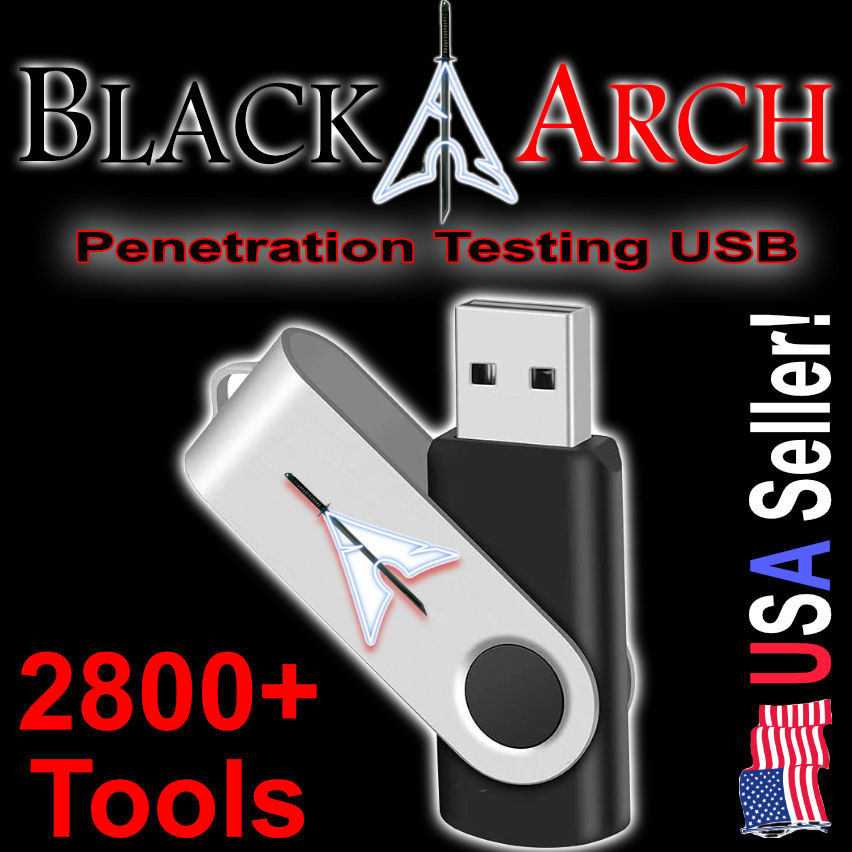 BLACKARCH LIVE 32GB USB - PRO HACKING OPERATING 2800+ TOOLS | Being Patient