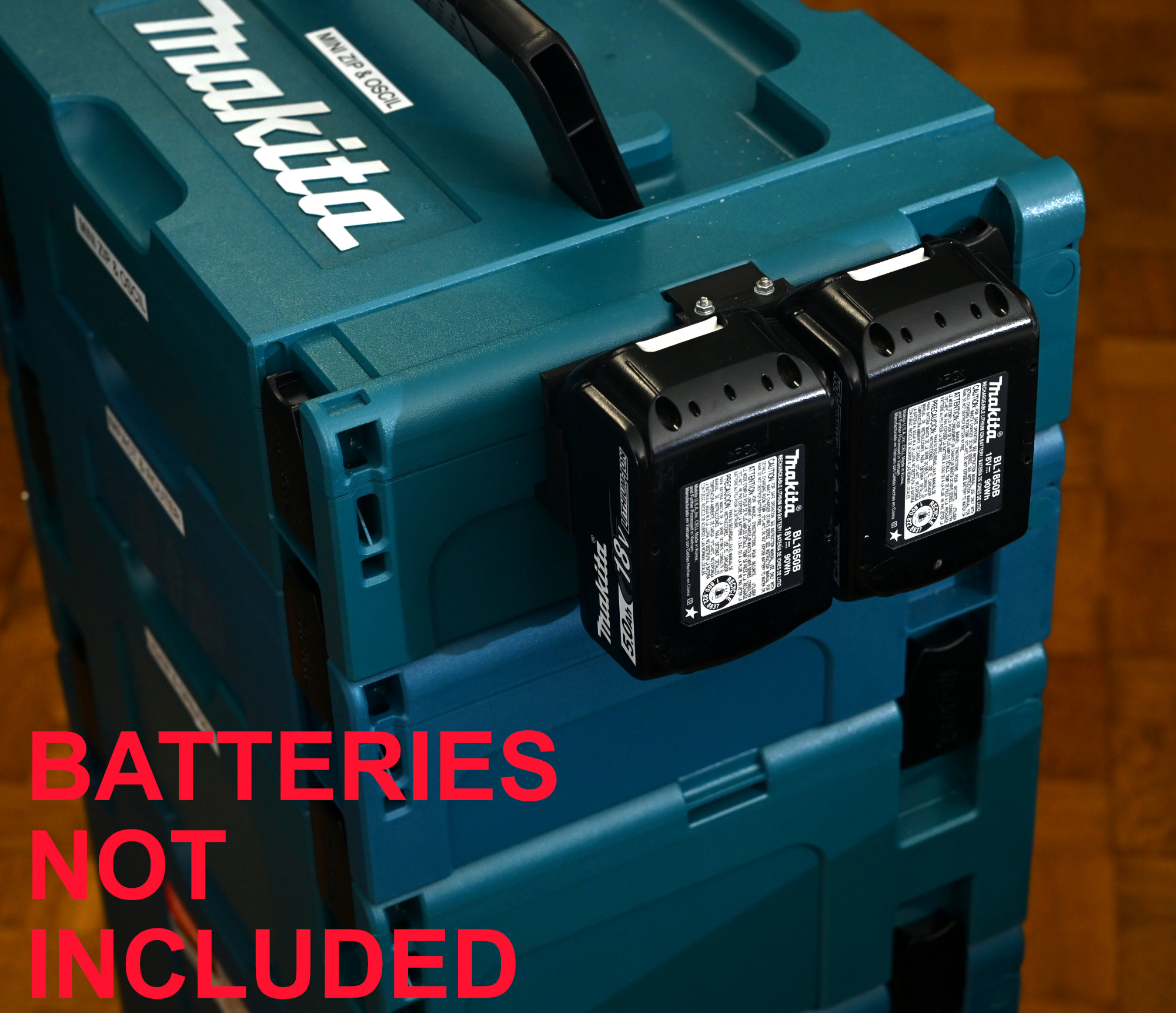 Makita MakPac External Dual 18V LXT Battery Holder Attachment Free